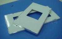 墙壁开关电工电气产品表面UV光固化喷涂镀膜加工